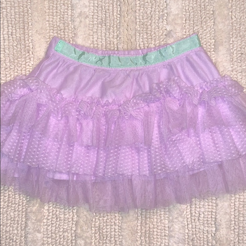 Adorable toddler girl tutu